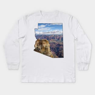 Arizona  (Grand Canyon National Park) Kids Long Sleeve T-Shirt